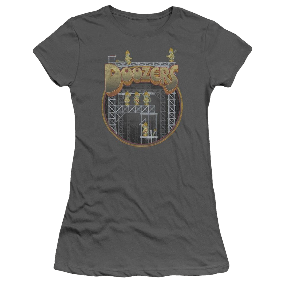 Fraggle Rock Doozers Construction - Juniors T-Shirt Juniors T-Shirt Fraggle Rock
