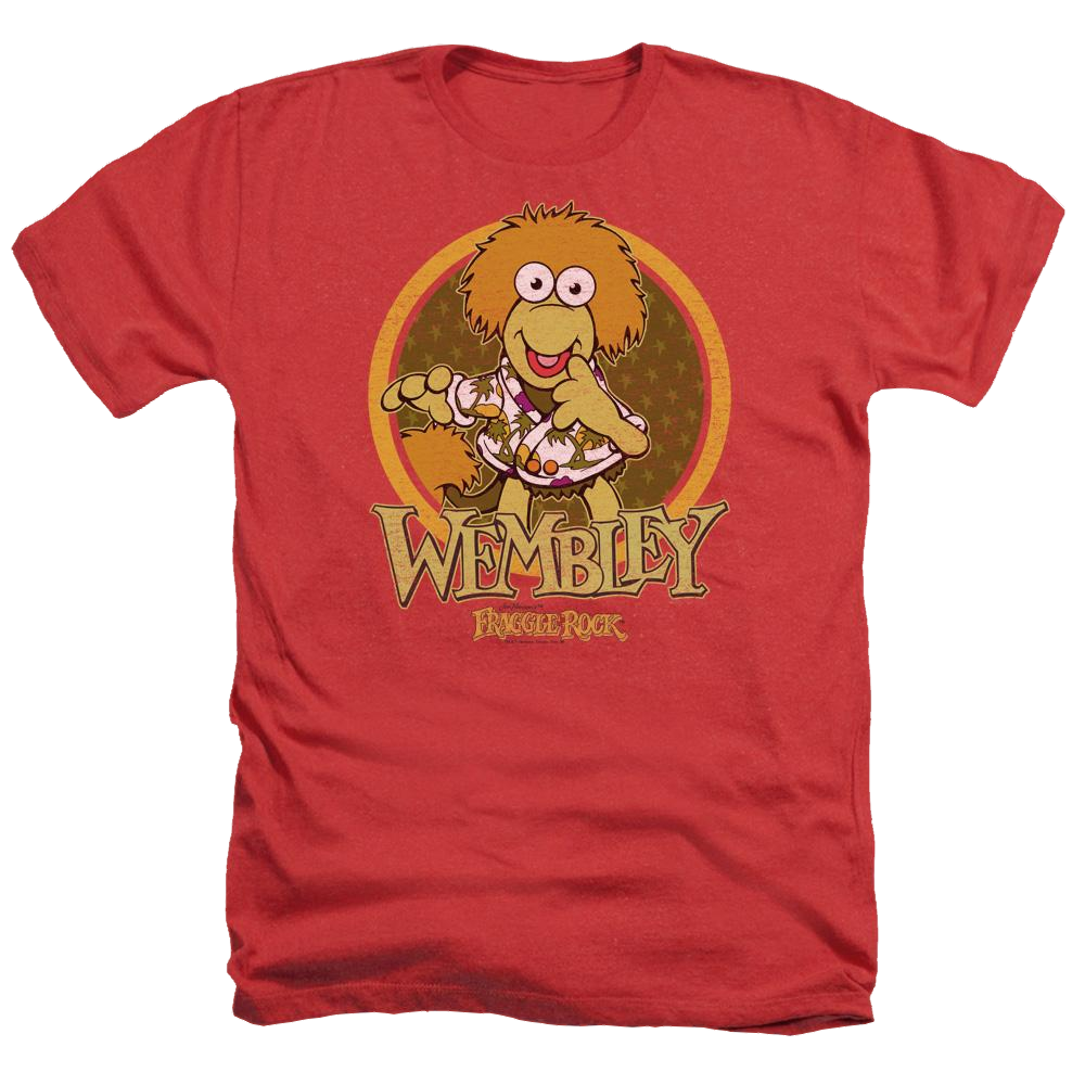 Fraggle Rock Wembley Circle - Men's Heather T-Shirt Men's Heather T-Shirt Fraggle Rock