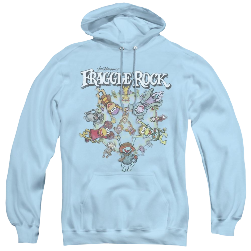 Fraggle Rock Spinning Gang - Pullover Hoodie Pullover Hoodie Fraggle Rock