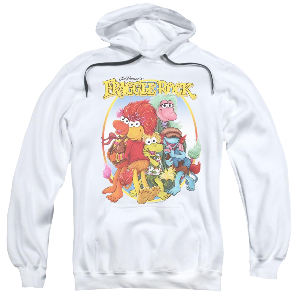Fraggle Rock Group Hug - Pullover Hoodie Pullover Hoodie Fraggle Rock