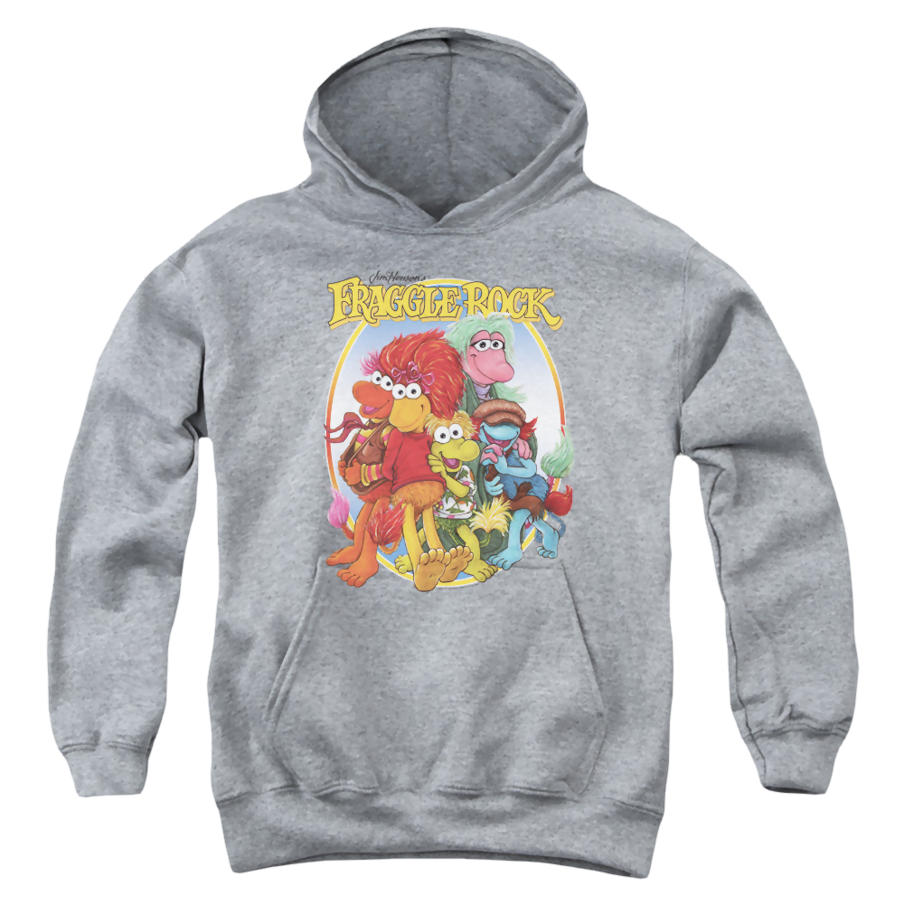 Fraggle Rock Group Hug - Youth Hoodie Youth Hoodie (Ages 8-12) Fraggle Rock