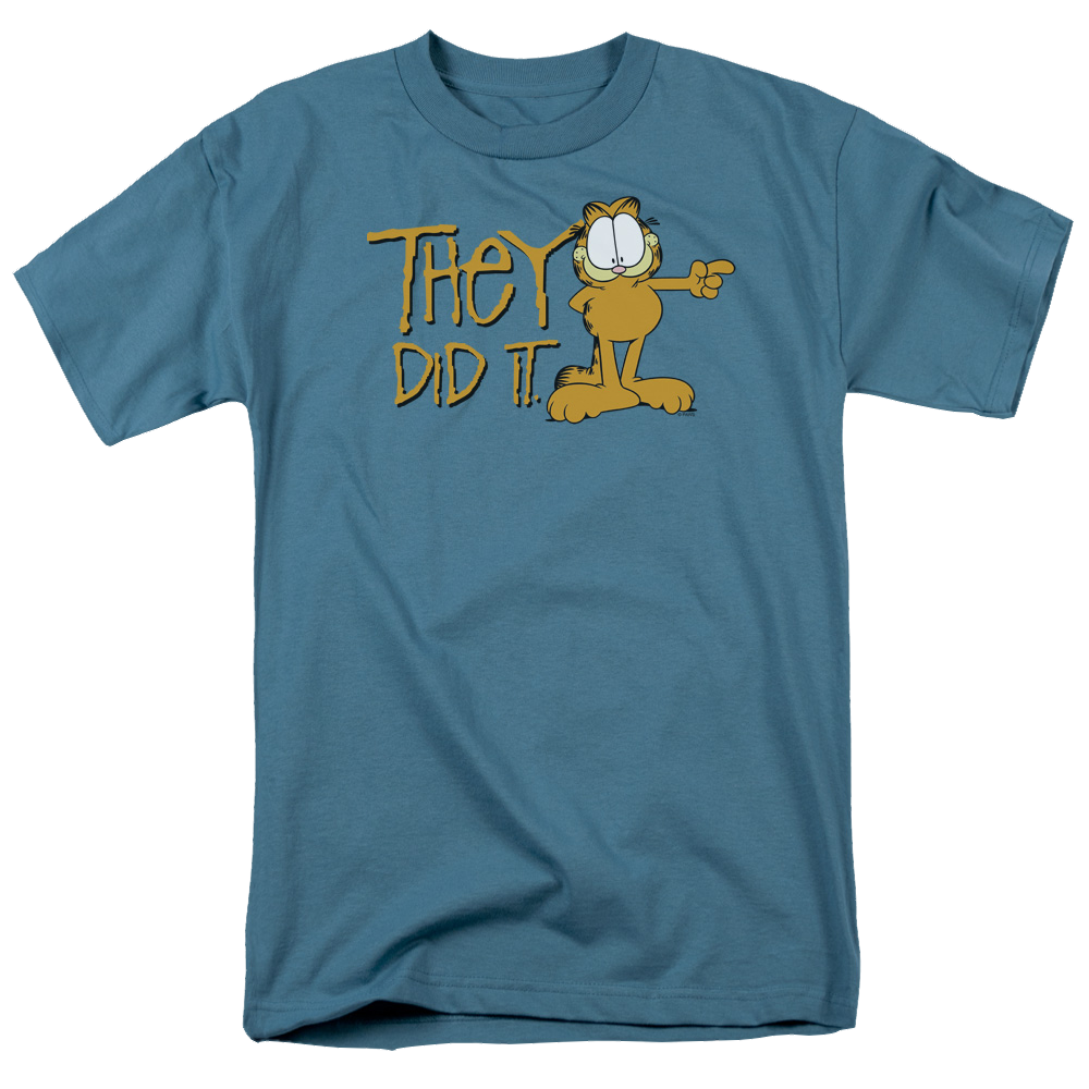 Garfield They Did It - Men's Regular Fit T-Shirt Men's Regular Fit T-Shirt Garfield