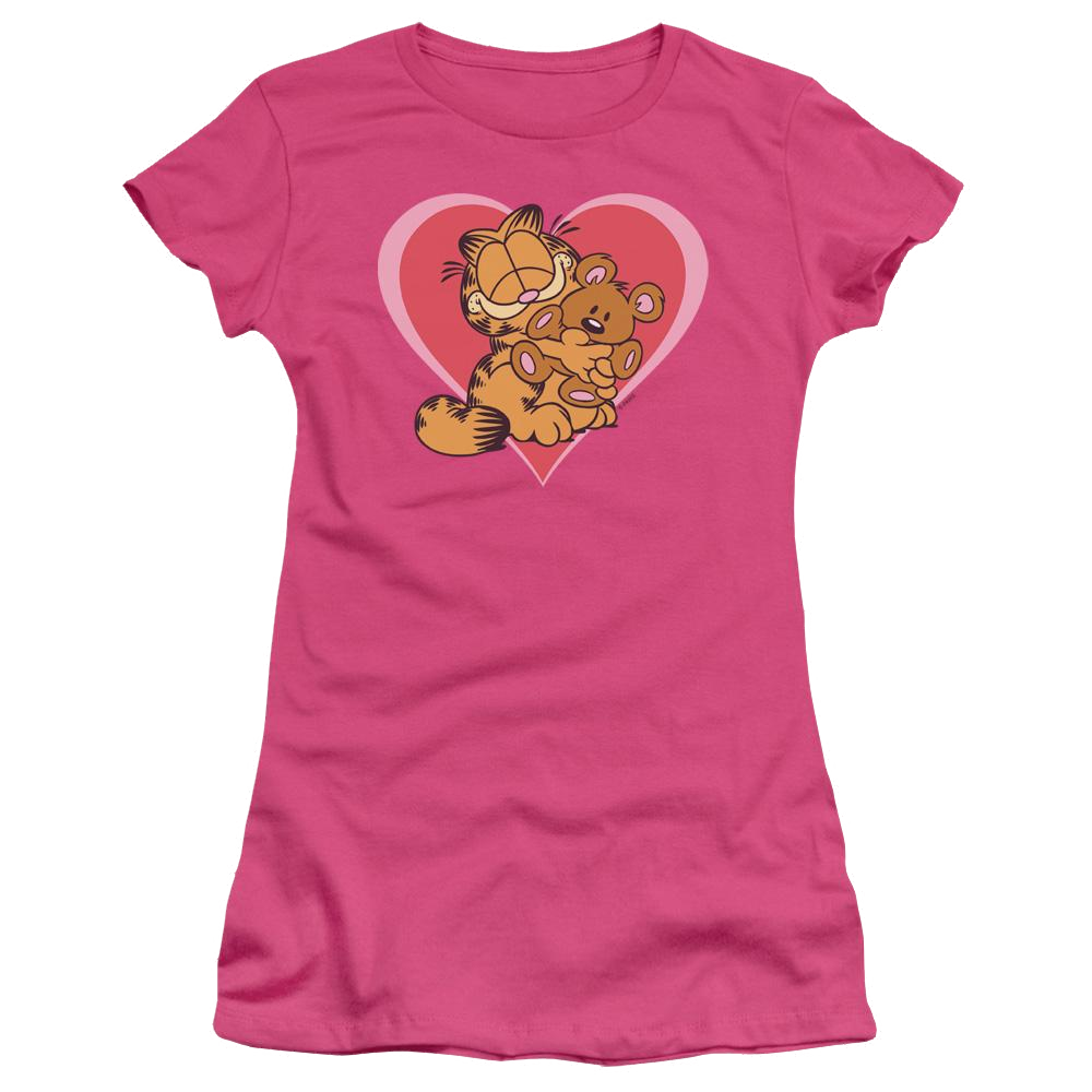 Garfield Cute Ncuddly - Juniors T-Shirt Juniors T-Shirt Garfield