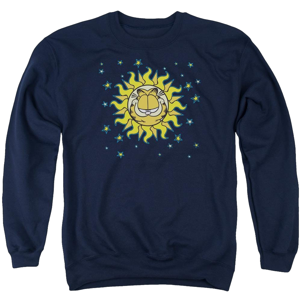 Garfield Celestial - Men's Crewneck Sweatshirt Men's Crewneck Sweatshirt Garfield
