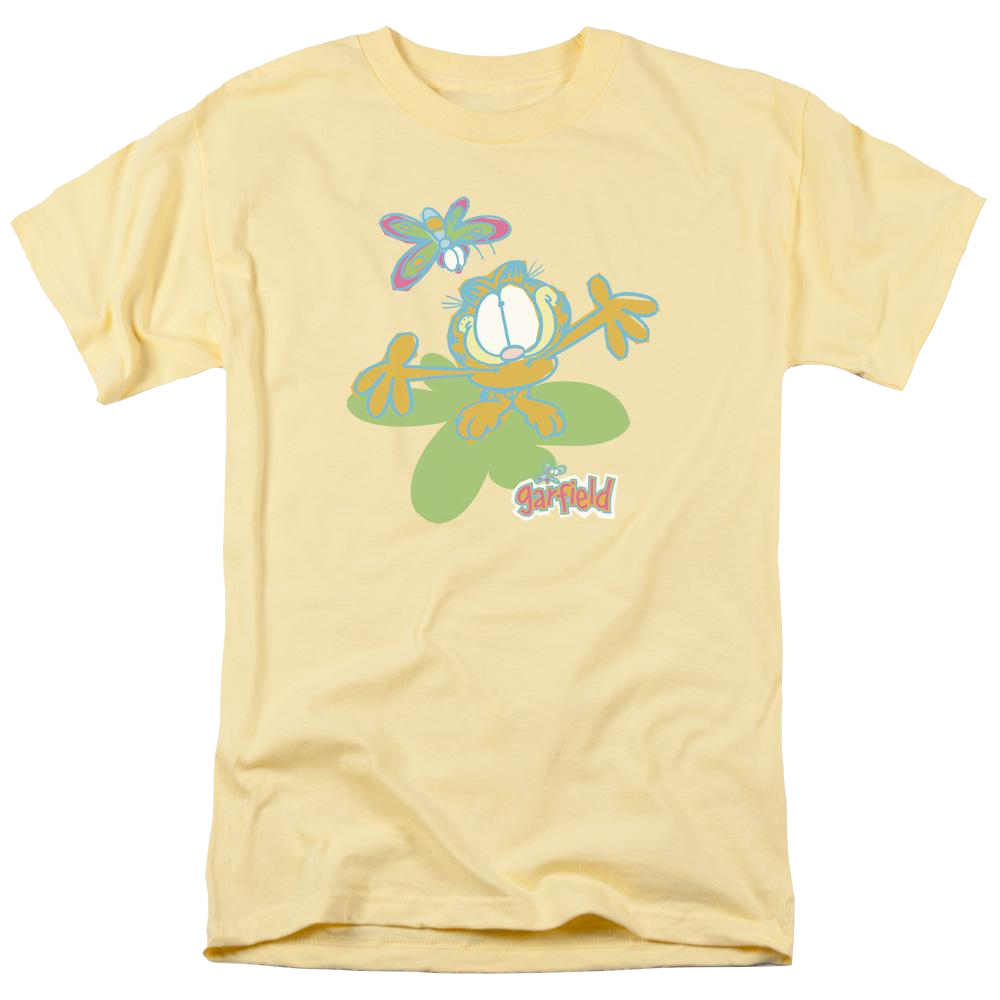 Garfield Butterfly - Men's Regular Fit T-Shirt Men's Regular Fit T-Shirt Garfield