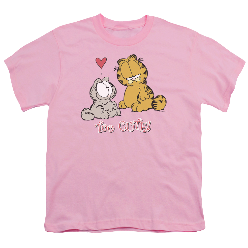 Garfield Too Cute - Youth T-Shirt (Ages 8-12) Youth T-Shirt (Ages 8-12) Garfield