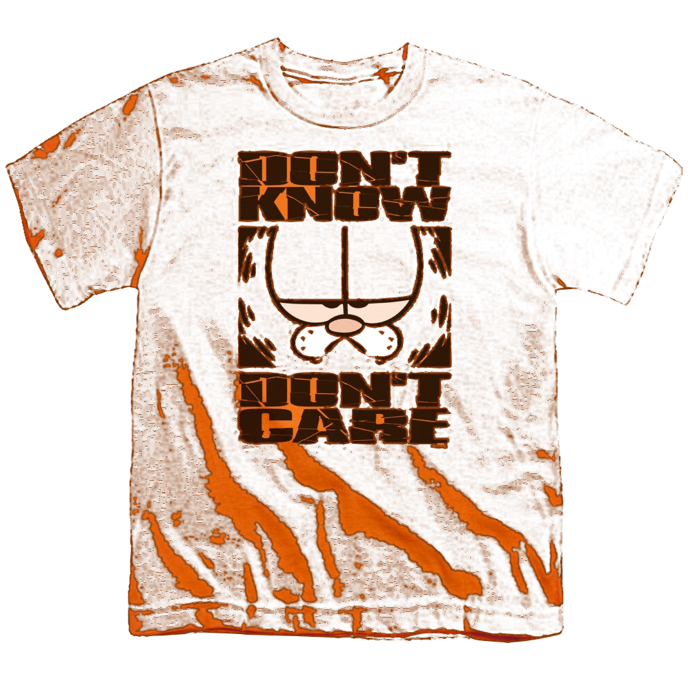 Garfield Dont Know Dont Care - Youth T-Shirt (Ages 8-12) Youth T-Shirt (Ages 8-12) Garfield