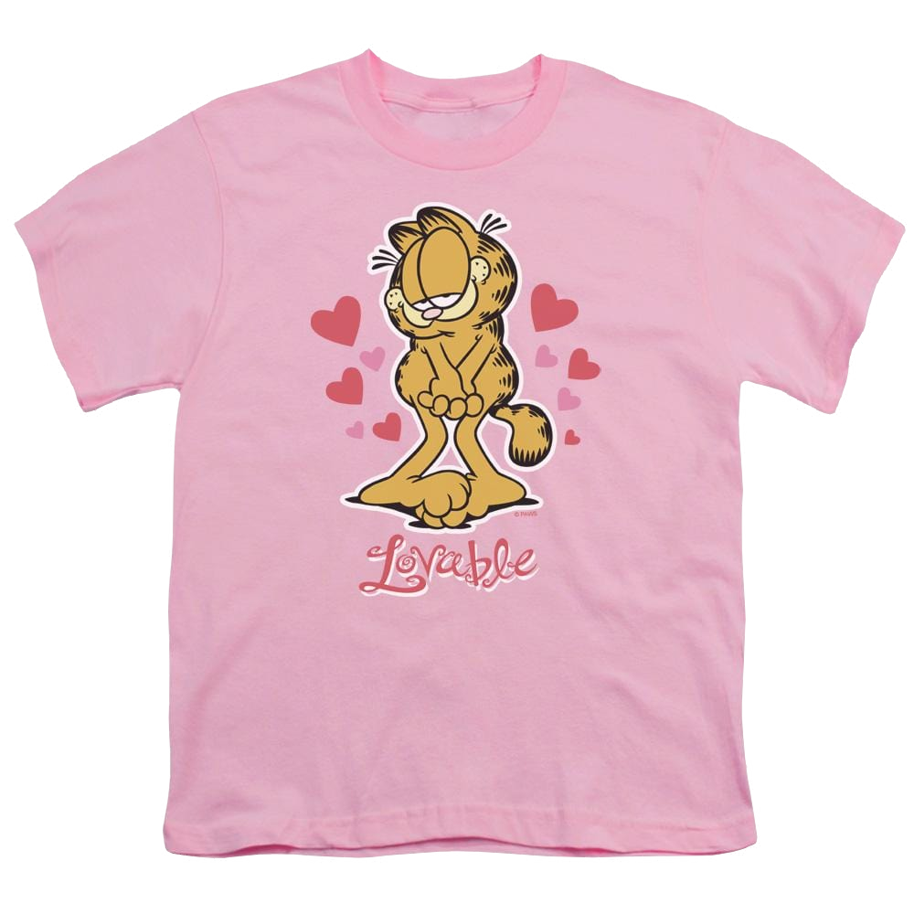 Garfield Lovable - Youth T-Shirt (Ages 8-12) Youth T-Shirt (Ages 8-12) Garfield