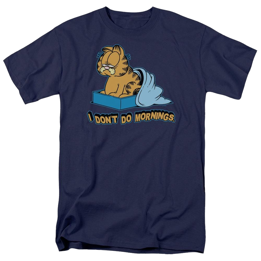 Garfield I Dont Do Mornings - Men's Regular Fit T-Shirt Men's Regular Fit T-Shirt Garfield