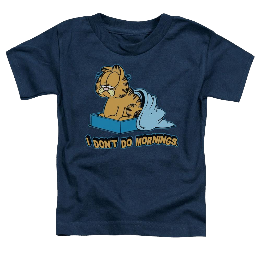 Garfield I Dont Do Mornings - Toddler T-Shirt Toddler T-Shirt Garfield