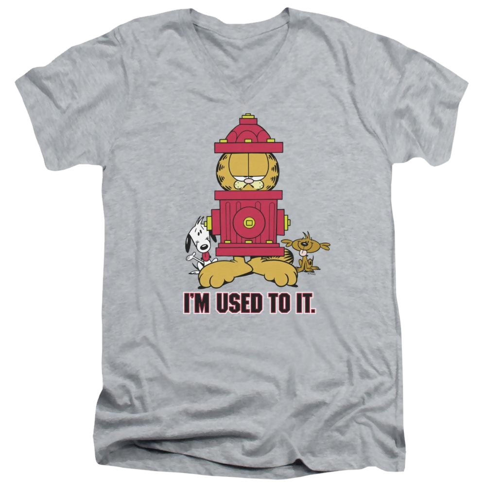 Garfield Im Used To It - Men's V-Neck T-Shirt Men's V-Neck T-Shirt Garfield