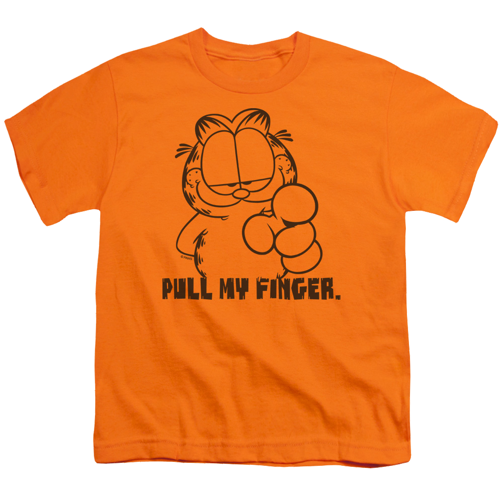 Garfield Pull My Finger - Kid's T-Shirt Kid's T-Shirt (Ages 4-7) Garfield