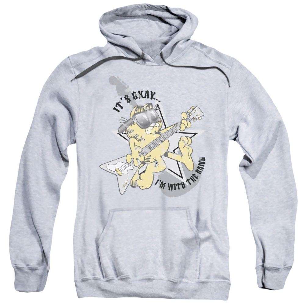 Garfield Im With The Band - Pullover Hoodie Pullover Hoodie Garfield