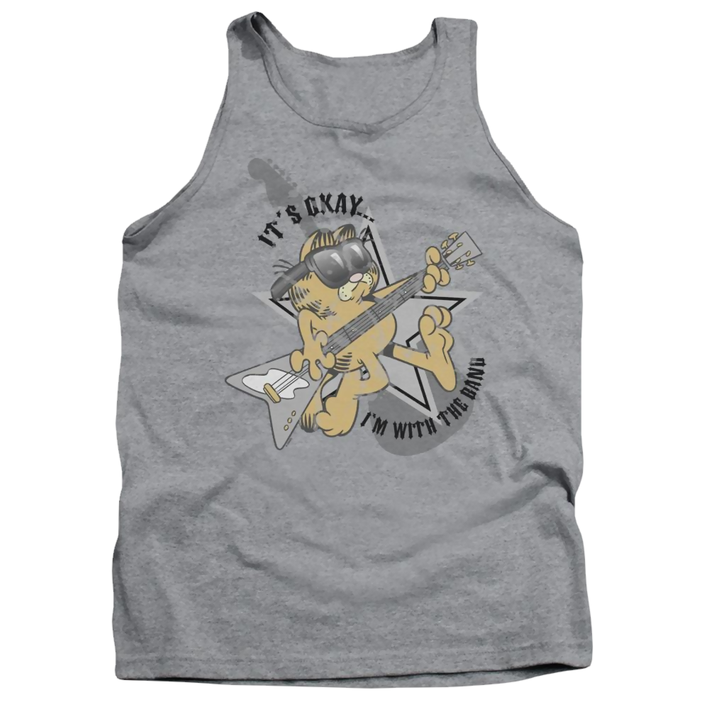 Garfield Im With The Band Men's Tank Men's Tank Garfield