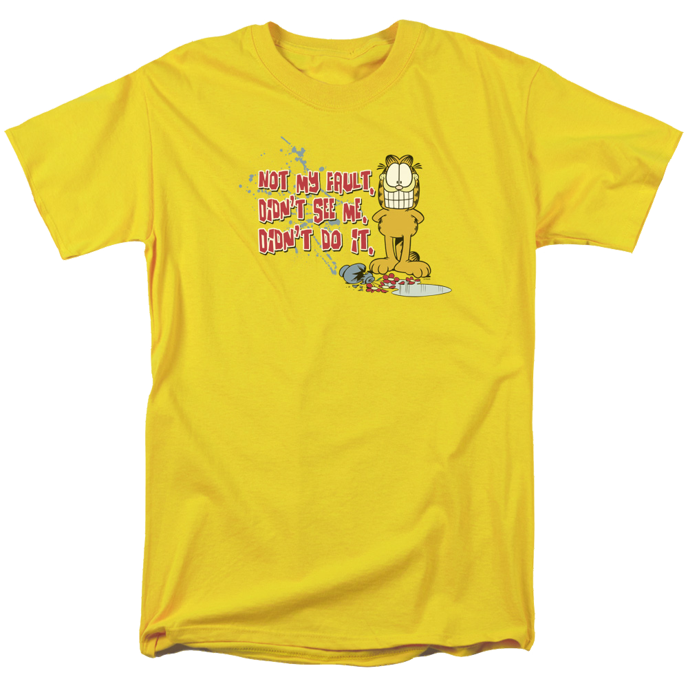 Garfield Not My Fault - Men's Regular Fit T-Shirt Men's Regular Fit T-Shirt Garfield