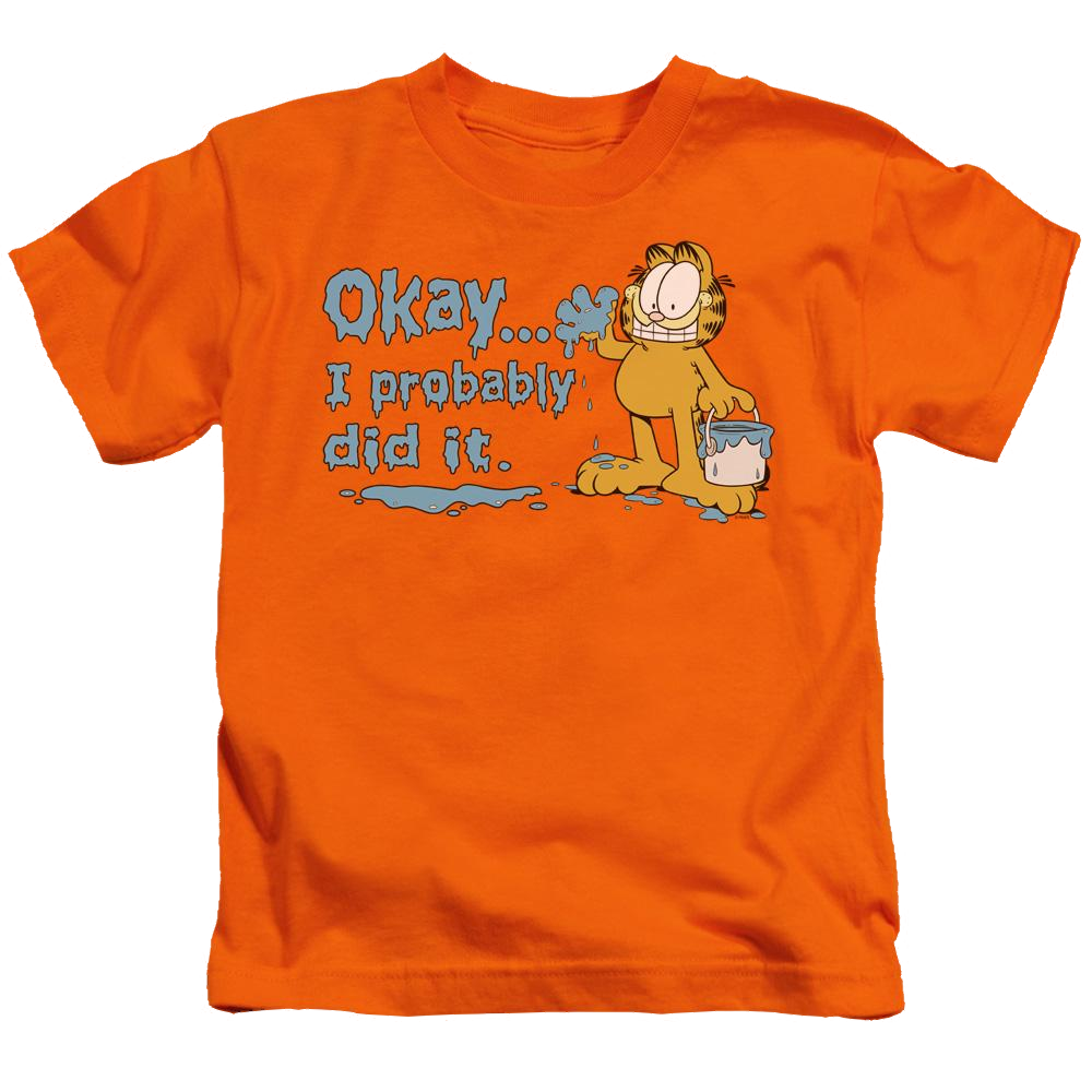 Garfield I Probably Did It - Kid's T-Shirt (Ages 4-7) Kid's T-Shirt (Ages 4-7) Garfield