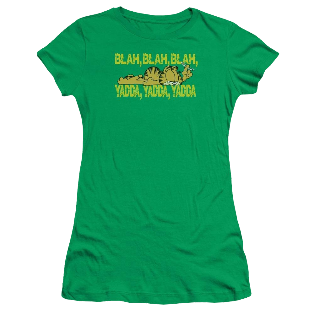 Garfield Blah Blah Blah - Juniors T-Shirt Juniors T-Shirt Garfield