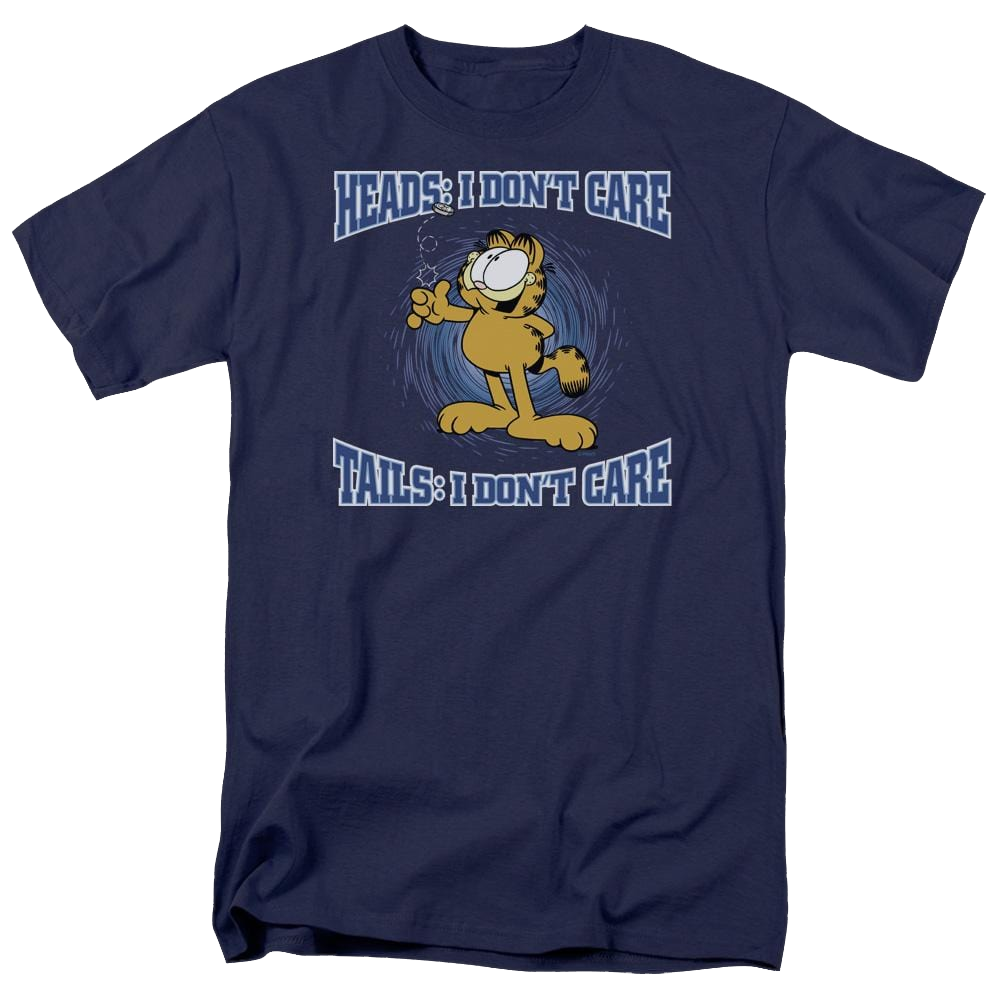 Garfield Heads Or Tails - Men's Regular Fit T-Shirt Men's Regular Fit T-Shirt Garfield