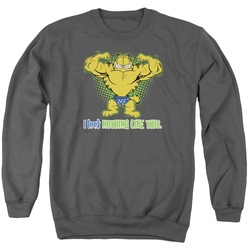 Garfield Nothing Like This - Men's Crewneck Sweatshirt Men's Crewneck Sweatshirt Garfield