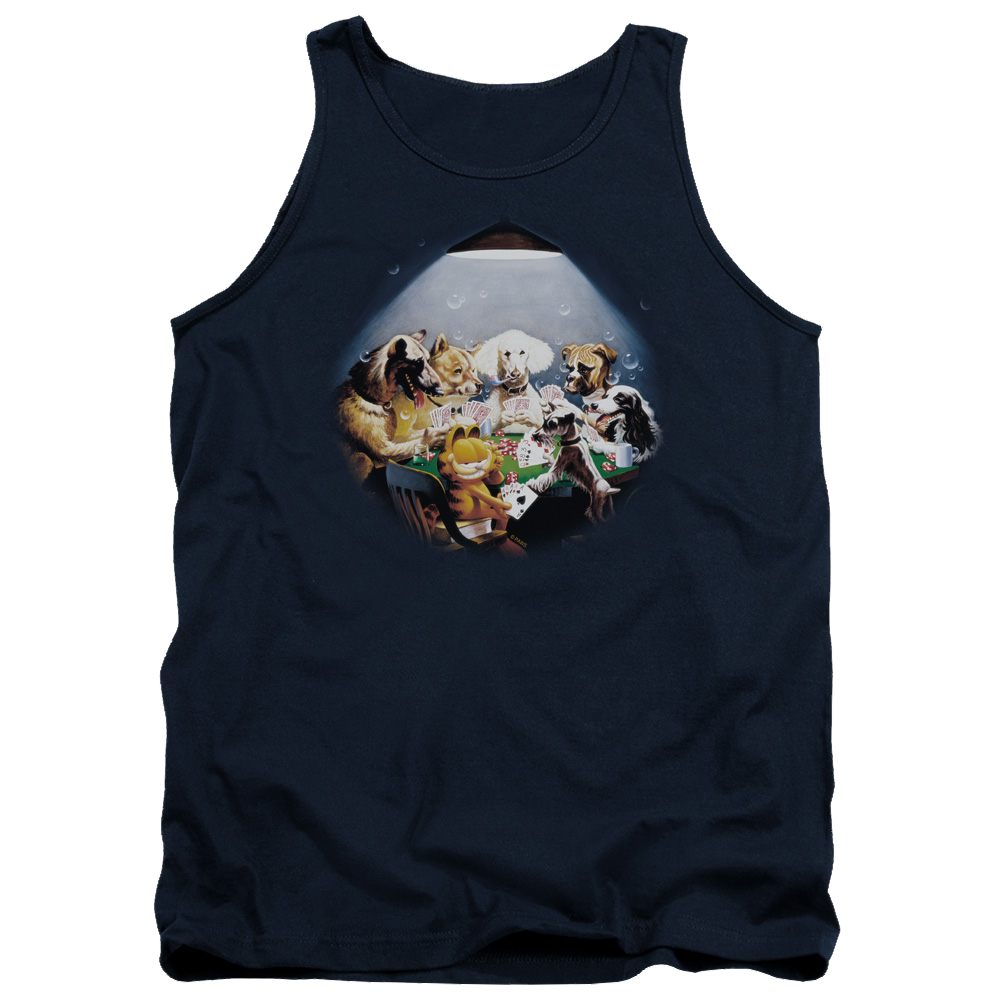 Garfield Playing With The Big Dogs Men's Tank Men's Tank Garfield