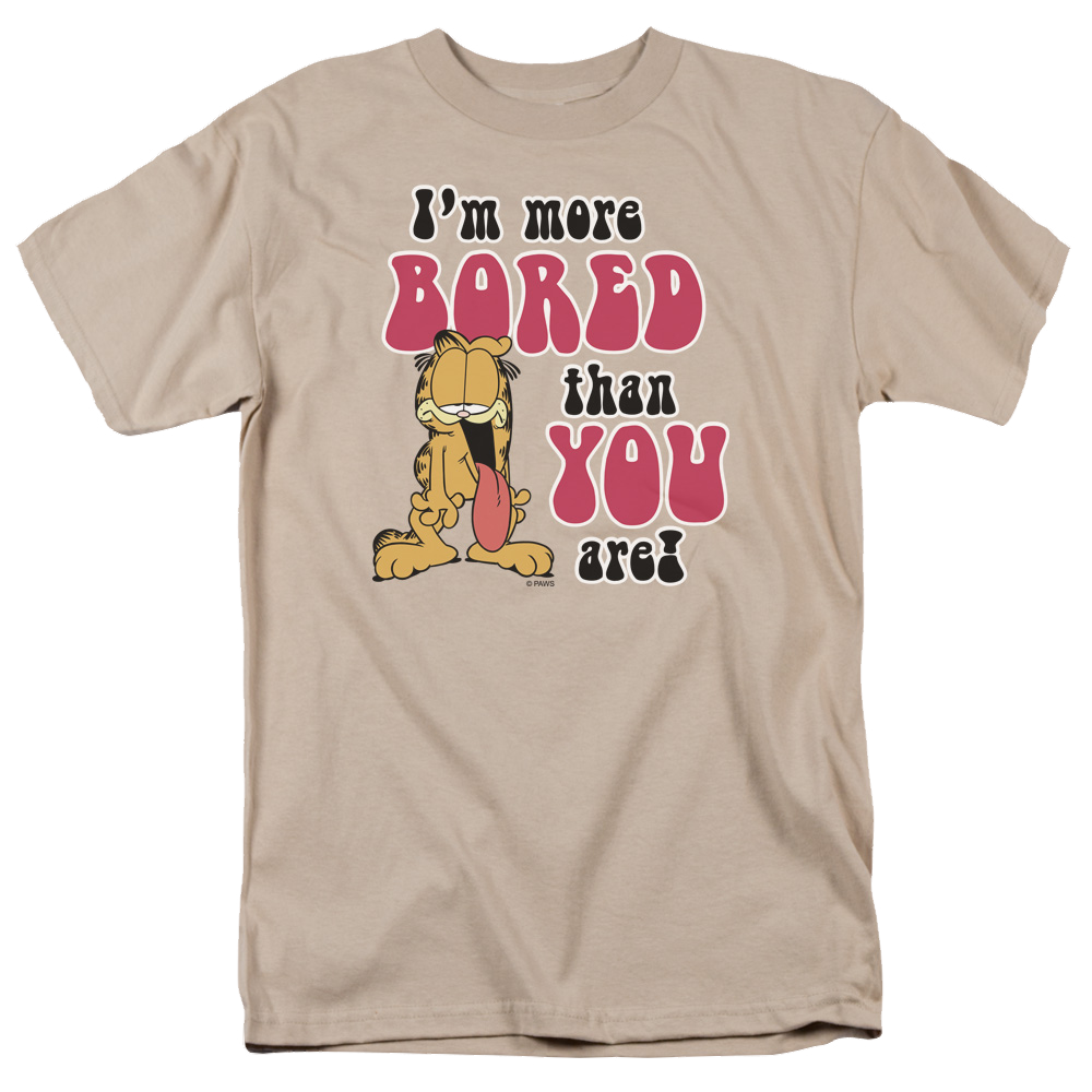 Garfield More Bored - Men's Regular Fit T-Shirt Men's Regular Fit T-Shirt Garfield
