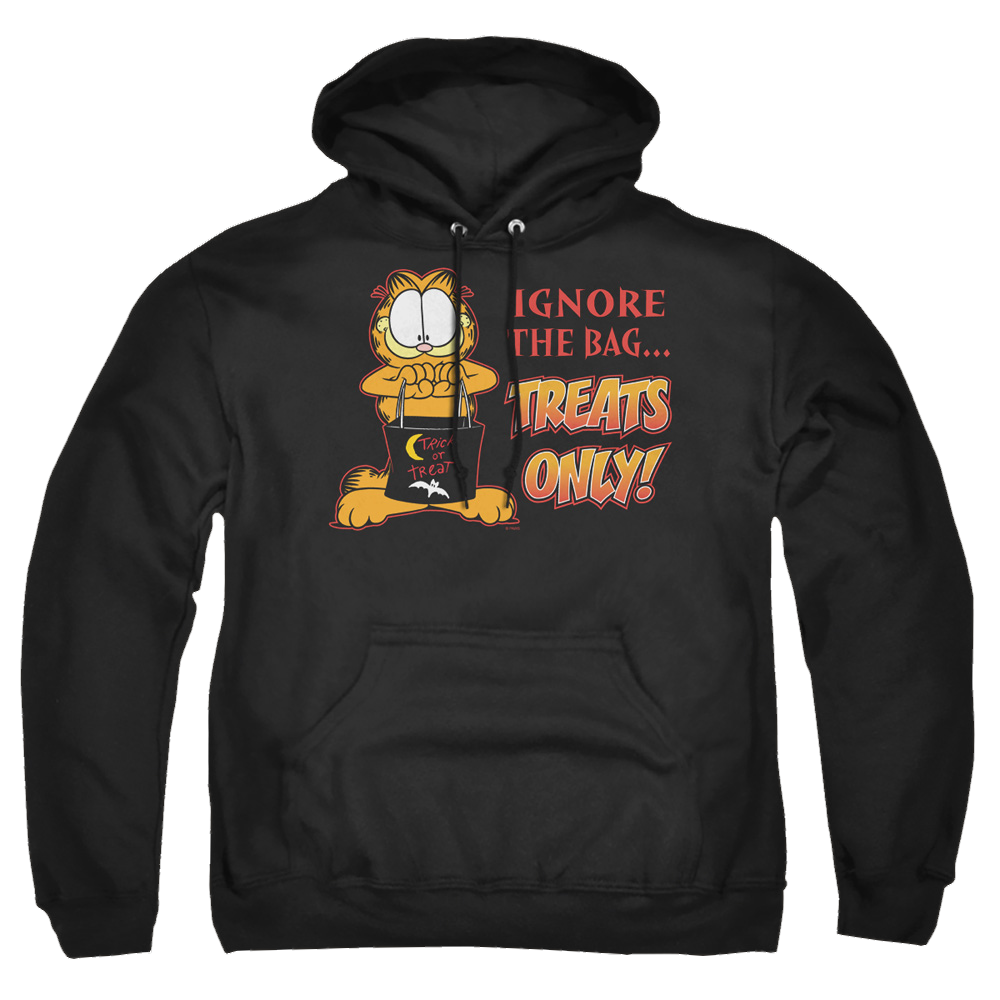 Garfield Treats Only - Pullover Hoodie Pullover Hoodie Garfield