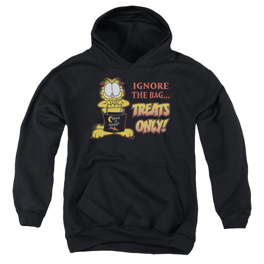 Garfield Treats Only - Youth Hoodie (Ages 8-12) Youth Hoodie (Ages 8-12) Garfield