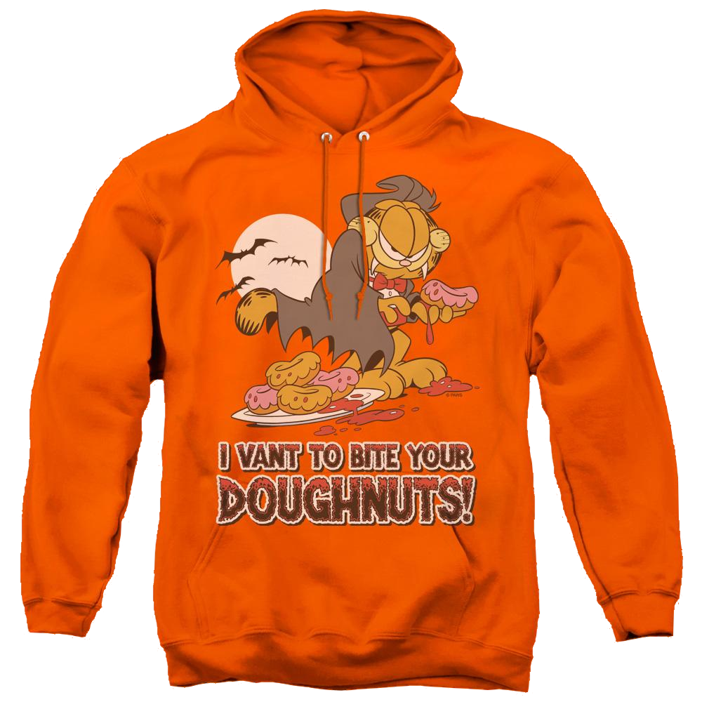 Garfield I Vant Doughnuts - Pullover Hoodie Pullover Hoodie Garfield