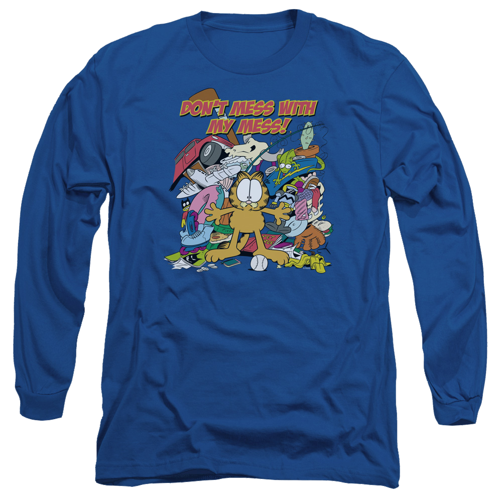 Garfield My Mess - Men's Long Sleeve T-Shirt Men's Long Sleeve T-Shirt Garfield