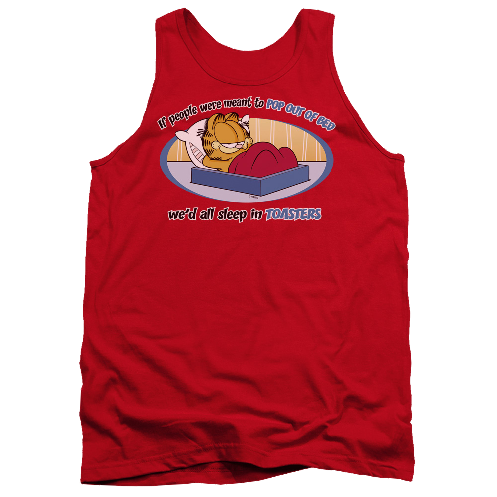 Garfield Pop Out Of Bed Men's Tank Men's Tank Garfield