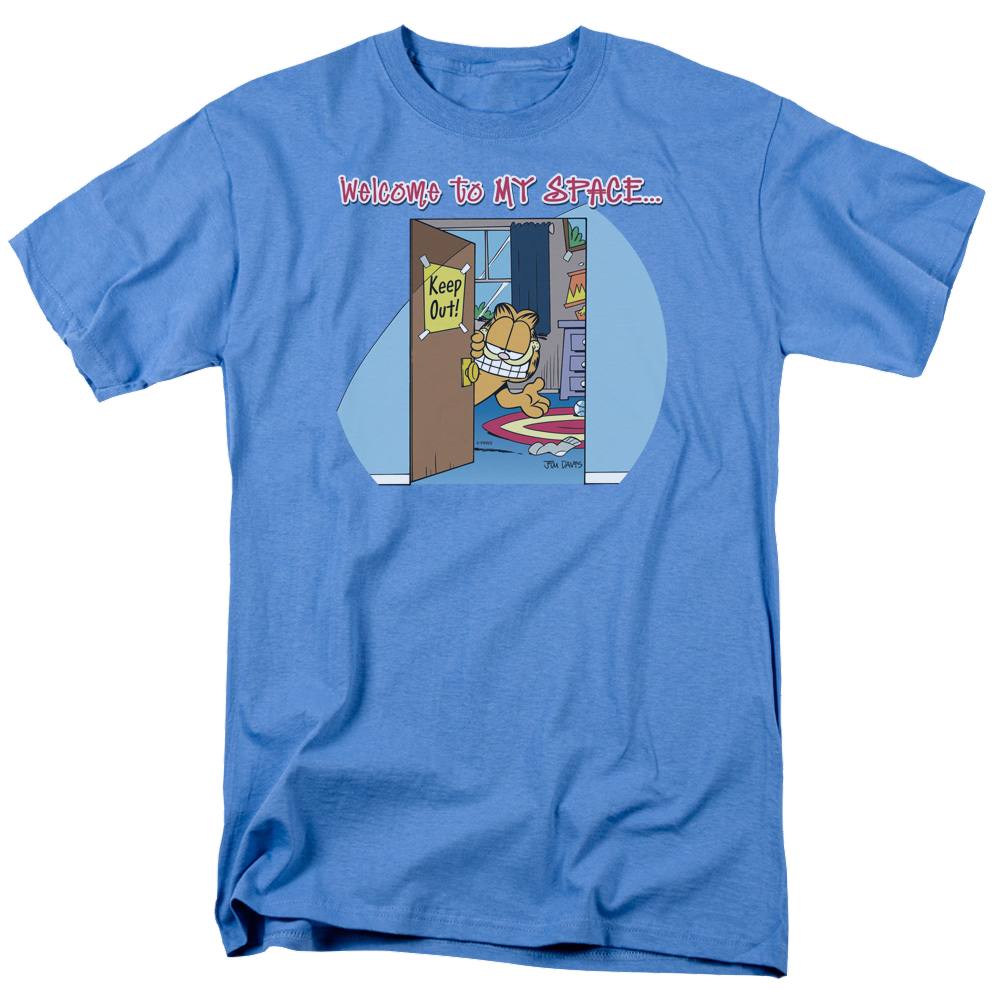 Garfield Welcome To Myspace - Men's Regular Fit T-Shirt Men's Regular Fit T-Shirt Garfield