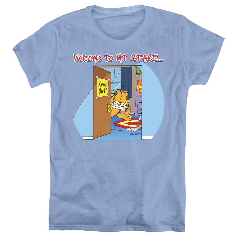 Garfield Welcome To Myspace - Women's T-Shirt Women's T-Shirt Garfield