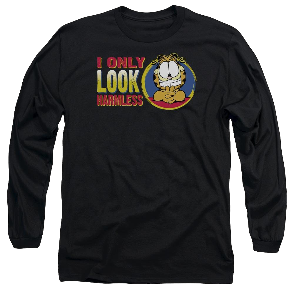 Garfield I Only Look Harmless - Men's Long Sleeve T-Shirt Men's Long Sleeve T-Shirt Garfield