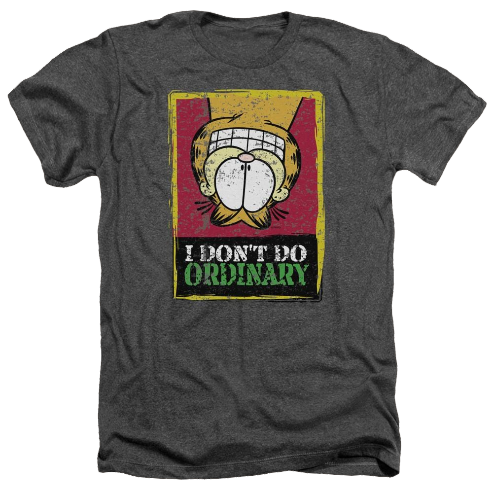 Garfield I Dont Do Ordinary - Men's Heather T-Shirt Men's Heather T-Shirt Garfield