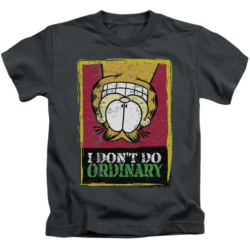 Garfield I Dont Do Ordinary - Kid's T-Shirt (Ages 4-7) Kid's T-Shirt (Ages 4-7) Garfield