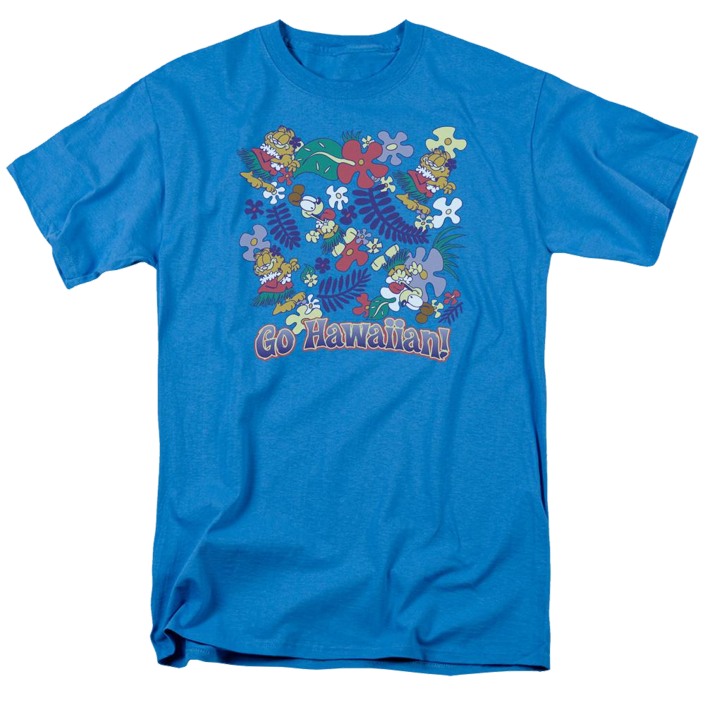 Garfield Go Hawaiian - Men's Regular Fit T-Shirt Men's Regular Fit T-Shirt Garfield