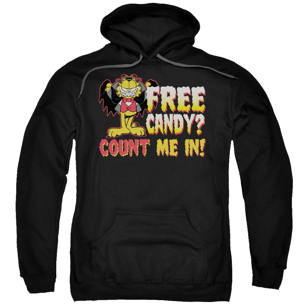 Garfield Count Me In - Pullover Hoodie Pullover Hoodie Garfield