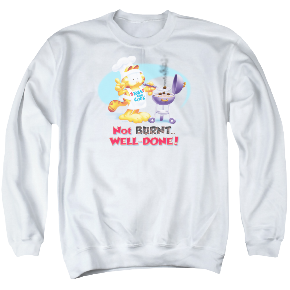 Garfield Well Done - Men's Crewneck Sweatshirt Men's Crewneck Sweatshirt Garfield