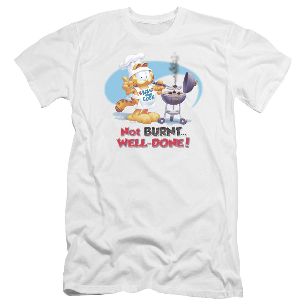Garfield Well Done - Men's Premium Slim Fit T-Shirt Men's Premium Slim Fit T-Shirt Garfield