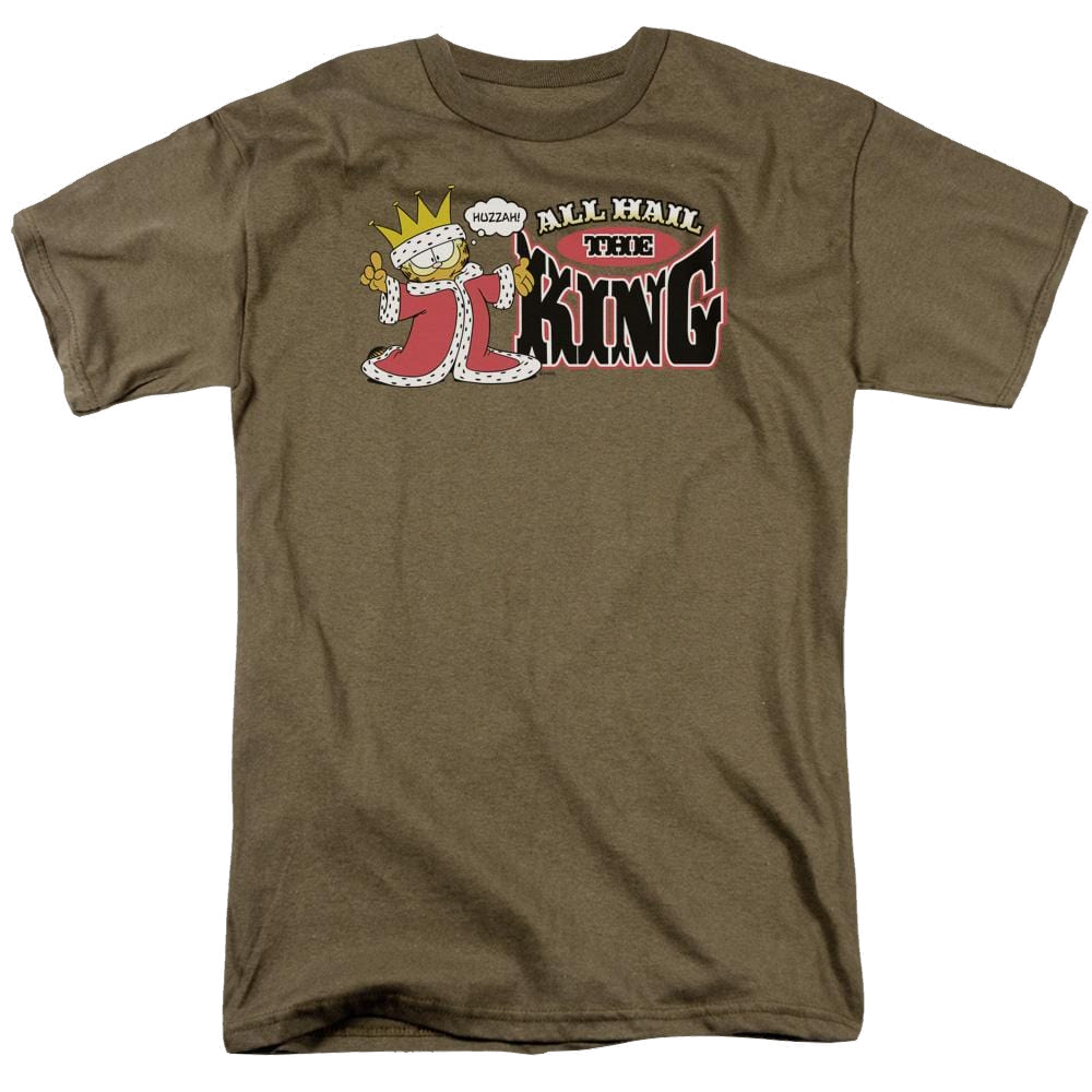 Garfield All Hail The King - Men's Regular Fit T-Shirt Men's Regular Fit T-Shirt Garfield