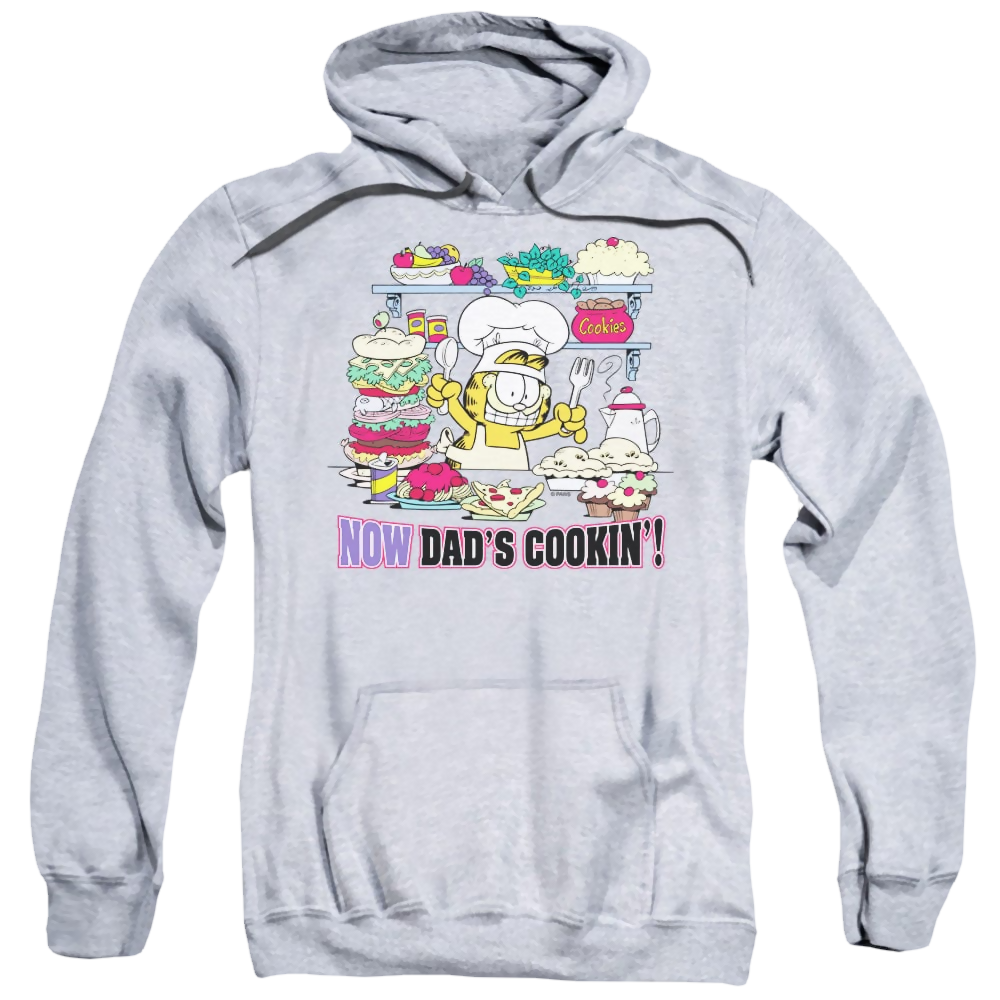 Garfield Now Dads Cooking - Pullover Hoodie Pullover Hoodie Garfield