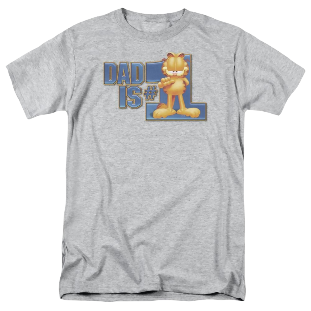 Garfield Dad Is Number One - Men's Regular Fit T-Shirt Men's Regular Fit T-Shirt Garfield