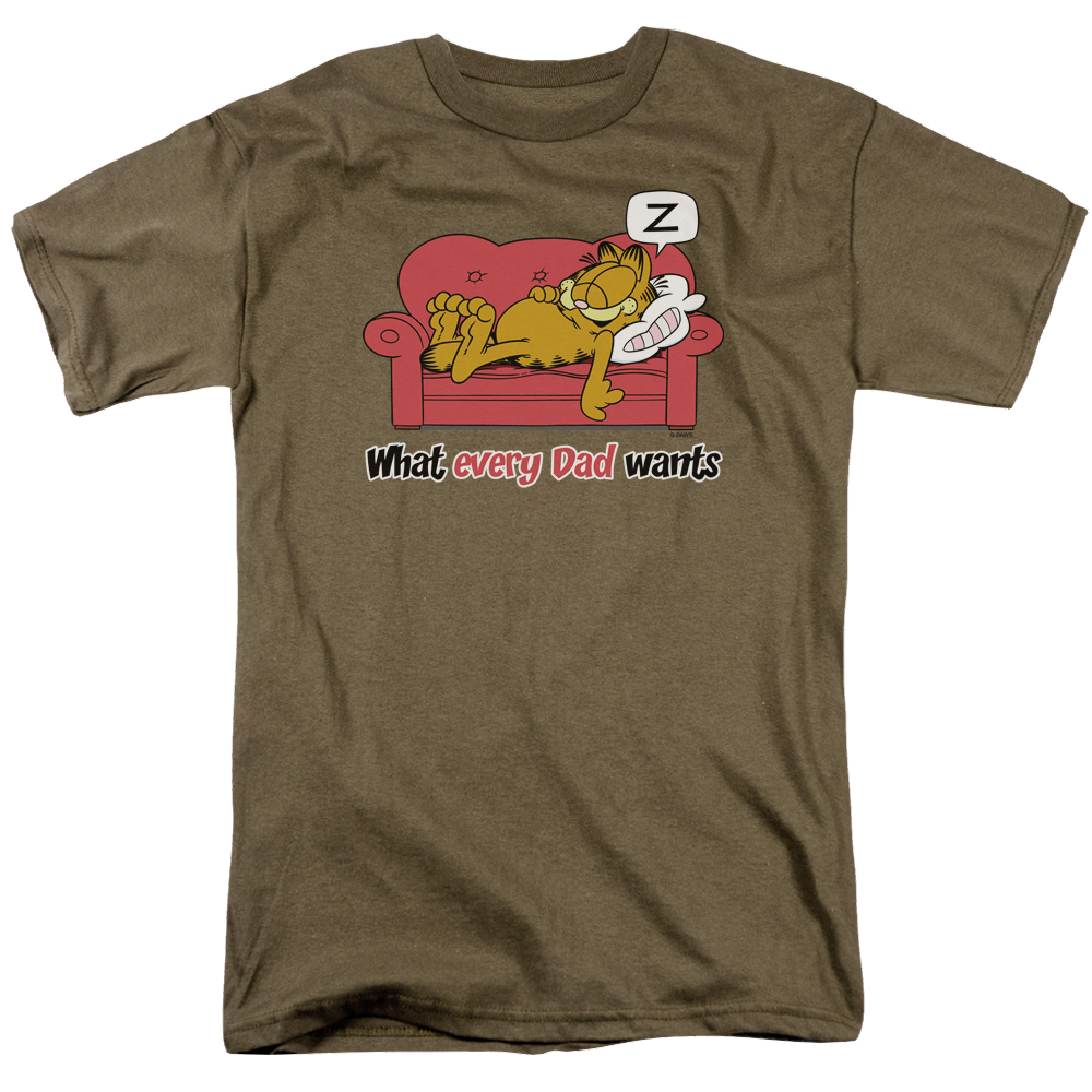 Garfield What Every Dad Wants - Men's Regular Fit T-Shirt Men's Regular Fit T-Shirt Garfield