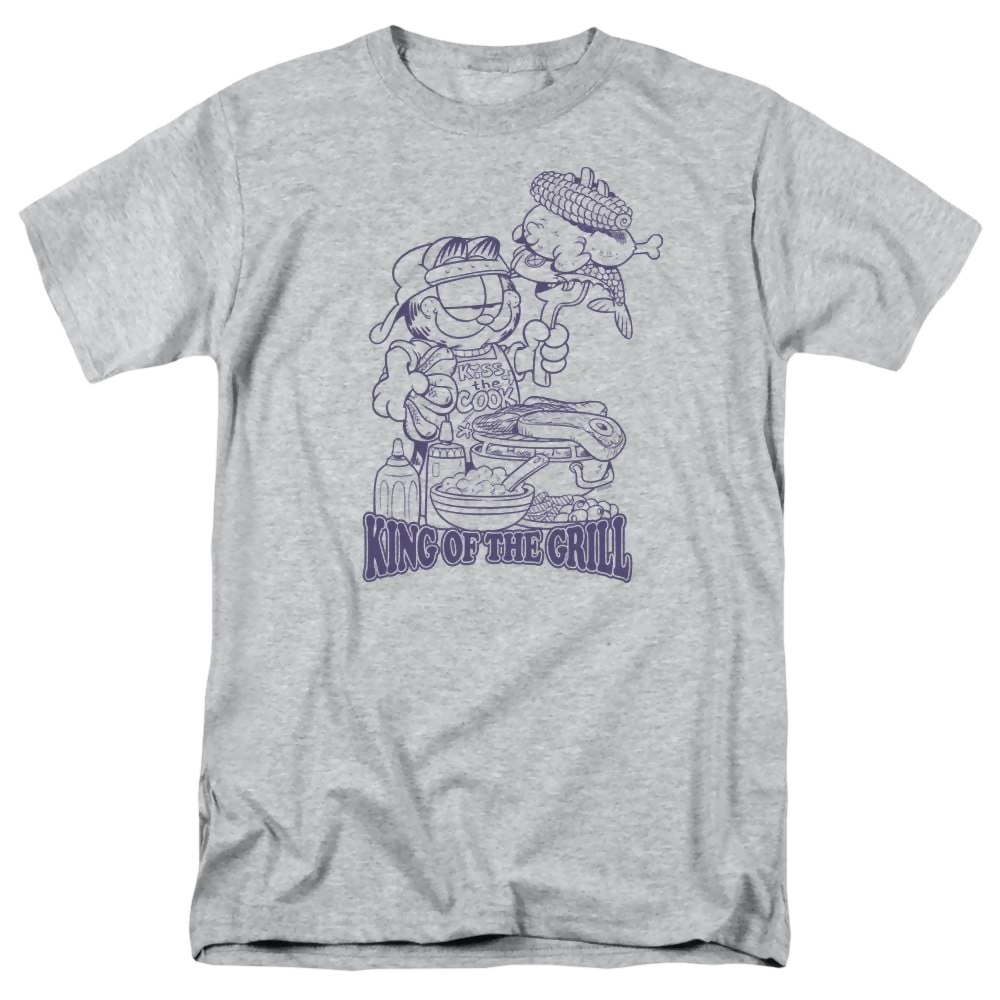 Garfield King Of The Grill - Men's Regular Fit T-Shirt Men's Regular Fit T-Shirt Garfield
