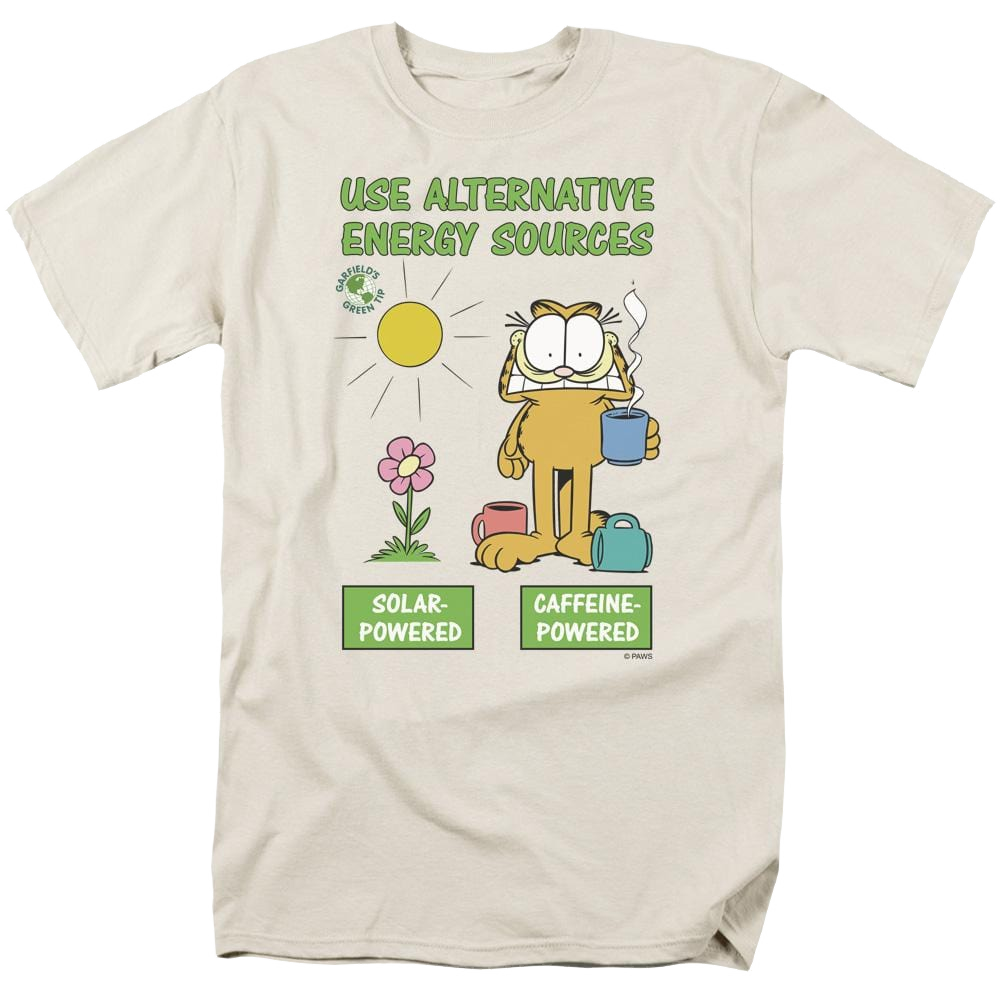 Garfield Alternative Energy - Men's Regular Fit T-Shirt Men's Regular Fit T-Shirt Garfield