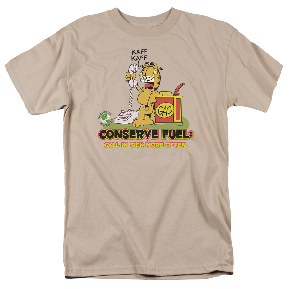Garfield Call In Sick - Men's Regular Fit T-Shirt Men's Regular Fit T-Shirt Garfield