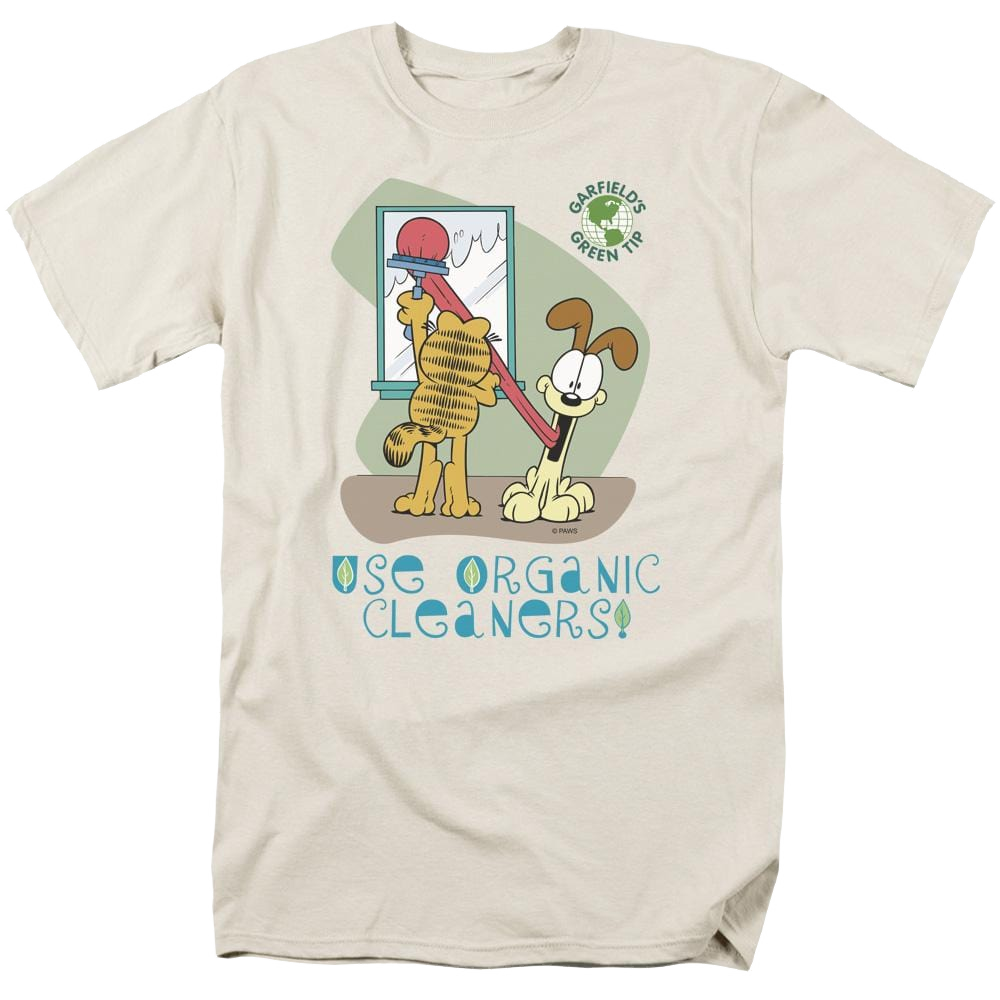 Garfield Organic Cleaners - Men's Regular Fit T-Shirt Men's Regular Fit T-Shirt Garfield