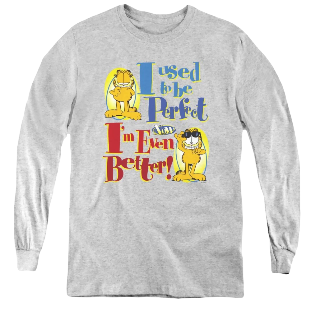 Garfield Even Better - Youth Long Sleeve T-Shirt Youth Long Sleeve T-Shirt Garfield
