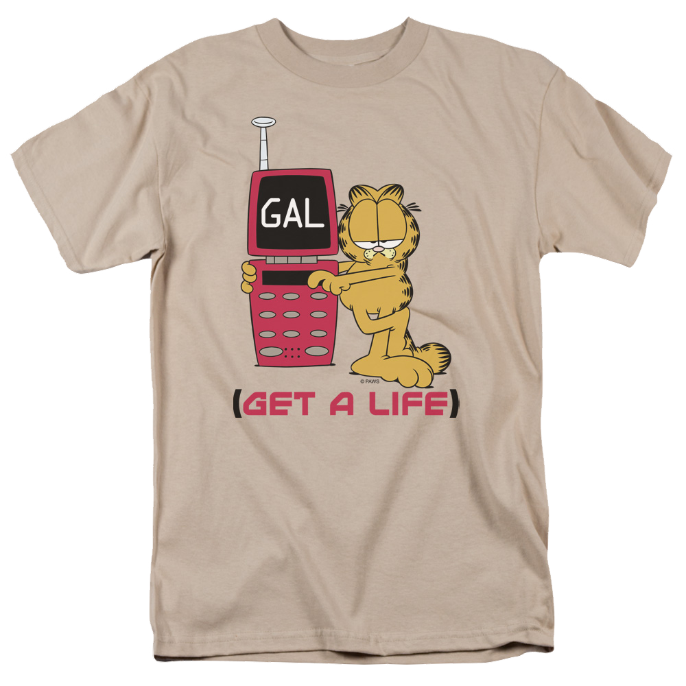 Garfield Get A Life - Men's Regular Fit T-Shirt Men's Regular Fit T-Shirt Garfield
