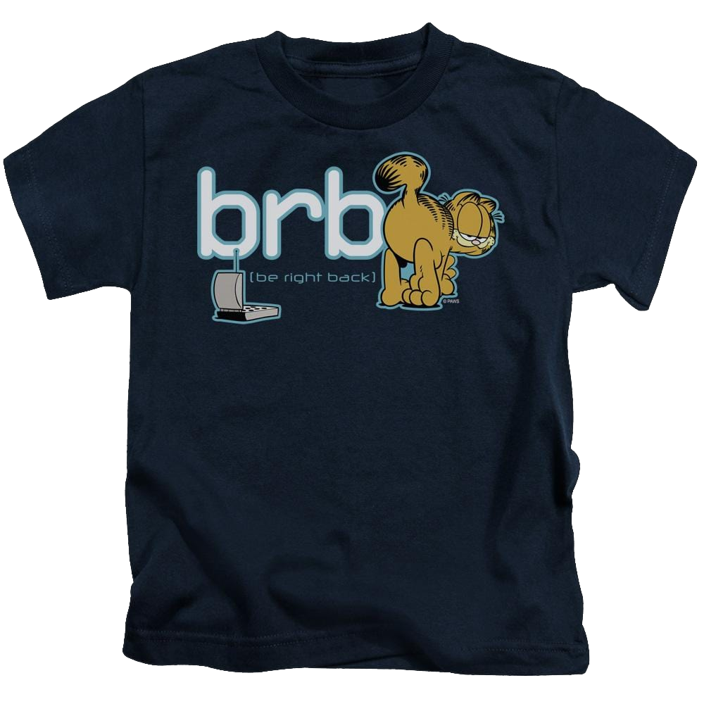 Garfield Be Right Back - Kid's T-Shirt (Ages 4-7) Kid's T-Shirt (Ages 4-7) Garfield